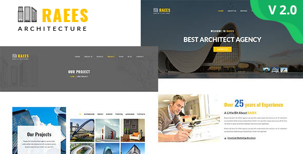 Raees – Architecture & Architect HTML Template