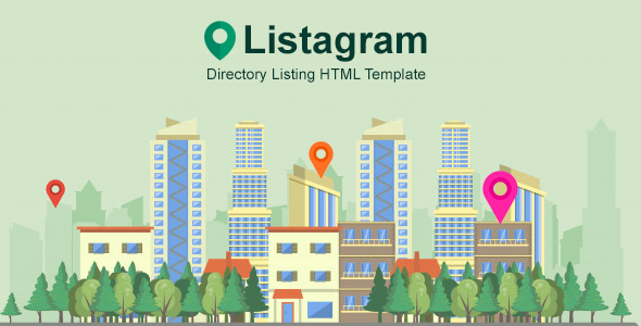 Listagram - Directory Listing HTML Template