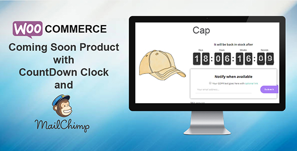 WooCommerce Coming Soon Product with Countdown