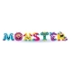 Cartoon Children Cute and Funny Monster Letters - GraphicRiver Item for Sale