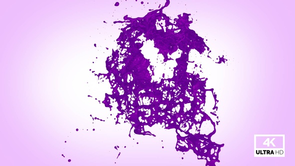Purple Paint Explosion Crown Splash alt