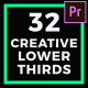 Creative Lower Thirds - VideoHive Item for Sale