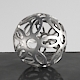 Silver Flower Boll Pendant - 3DOcean Item for Sale