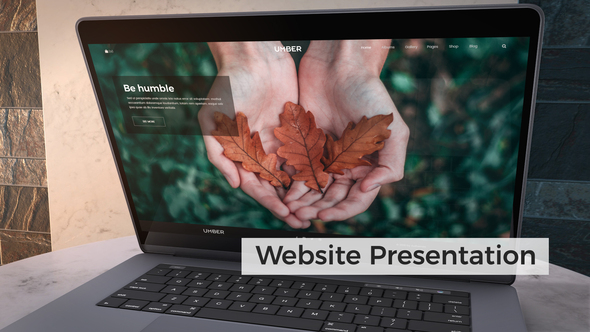 Website Presentation | Laptop Mockup