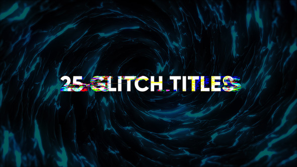 Glitch Modern Titles alt