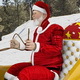 Santa Claus rides reindeer sleigh - 3DOcean Item for Sale
