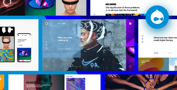 Ontold | Creative Agency Drupal Theme for the Digital Age