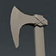 Axe 01 Lowpoly - 3DOcean Item for Sale