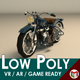 Low Poly Motorcycle 03 - 3DOcean Item for Sale