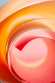 Background of multicolored rounded elements in pink and orange c - PhotoDune Item for Sale