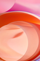 Pink-orange background of rounded elements with gradient interco - PhotoDune Item for Sale