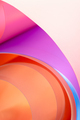 A close-up photo is a background of multicolored arcs with a gra - PhotoDune Item for Sale