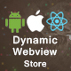 Dynamic Webview | Store Listing | iOS | Android | React Native - CodeCanyon Item for Sale