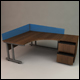 Office Desk - 3DOcean Item for Sale