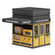 Breakfast Kiosk 3D Model - 3DOcean Item for Sale