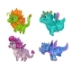 Cartoon Dragons Set - GraphicRiver Item for Sale