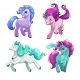 Unicorns Cartoon Pony Princess - GraphicRiver Item for Sale