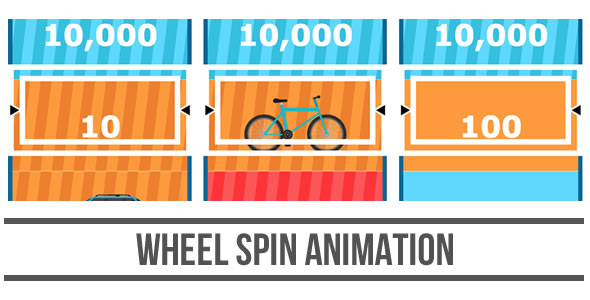 Wheel Spin Animation