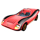 Abarth 2000 Sport Spider Low Poly - 3DOcean Item for Sale