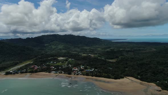 Prawn Fish Farm Aerial