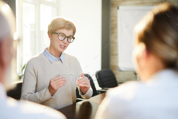 answering question of employers during interview