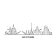 Saint Petersburg Skyline Russia City Vector Linear - GraphicRiver Item for Sale