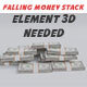 Falling Money Stack - VideoHive Item for Sale