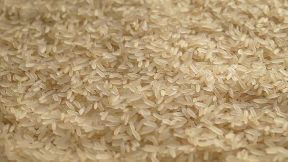 Pile Of Rice Grains