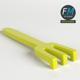 Beach rake toy - 3DOcean Item for Sale