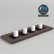 Candles decoration - 3DOcean Item for Sale