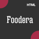 Foodera — Responsive Food Landing Page Template - ThemeForest Item for Sale