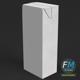 Closed drink carton - 3DOcean Item for Sale