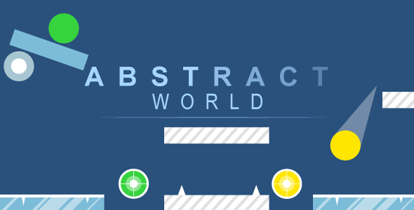 Abstract world - HTML5 game, mobile control, AdSense, AdMob possible, responsive, construct 2