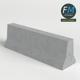 Concrete road barrier - 3DOcean Item for Sale