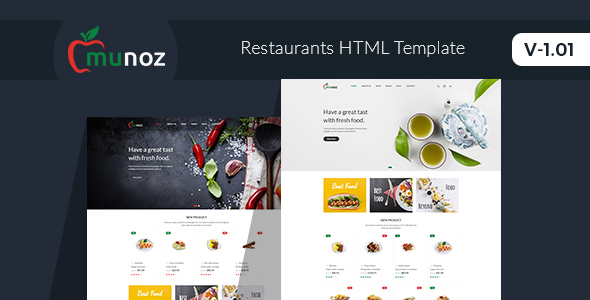 Munoz - Restaurant HTML Template