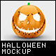 Halloween Pumpkin Mockup - GraphicRiver Item for Sale