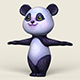 Cartoon Panda - 3DOcean Item for Sale