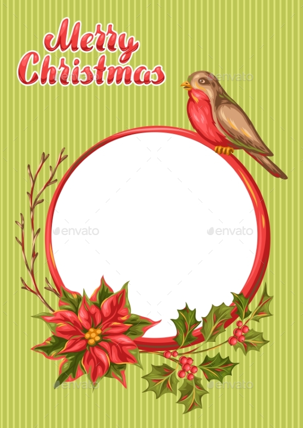Merry Christmas Frame Design