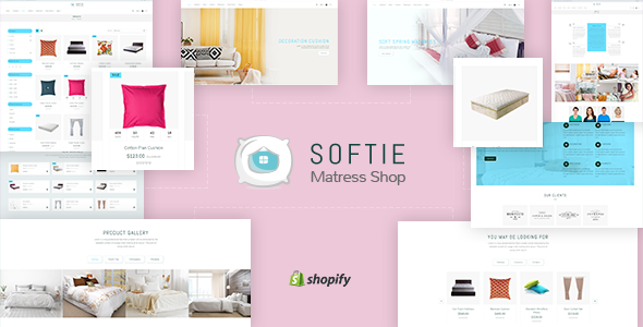 Softie | Beds & Mattress Shopfiy Theme