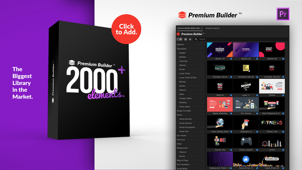 PremiumBuilder Motion Pack for Premiere Pro