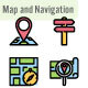 Map and Navigation - GraphicRiver Item for Sale