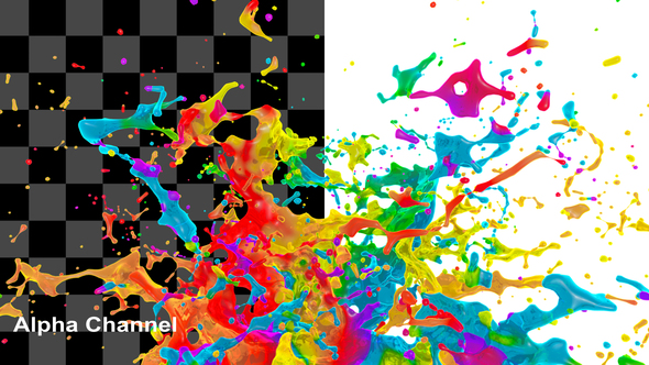 Colorful Water Splash 5 alt