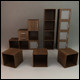Office Cube Shelving - 3DOcean Item for Sale