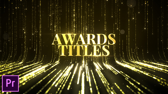 Awards Titles - Premiere Pro