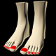 Female Feet 01 - 3DOcean Item for Sale