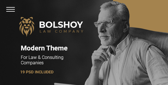 BOLSHOY - Modern PSD Template