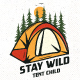 Camping Adventure Badges, Retro Travel Designs  Set - GraphicRiver Item for Sale