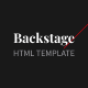 Backstage - Creative Portfolio HTML Template - ThemeForest Item for Sale