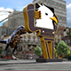 T-Rex In City - VideoHive Item for Sale
