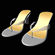 Thong Heel Sandals 01 - 3DOcean Item for Sale